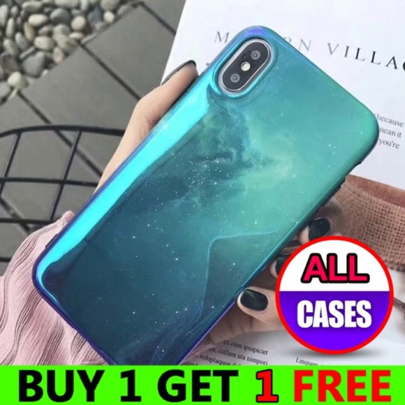 Accessories - *NEW iPhone XS/X Glossy Galaxy Star Case